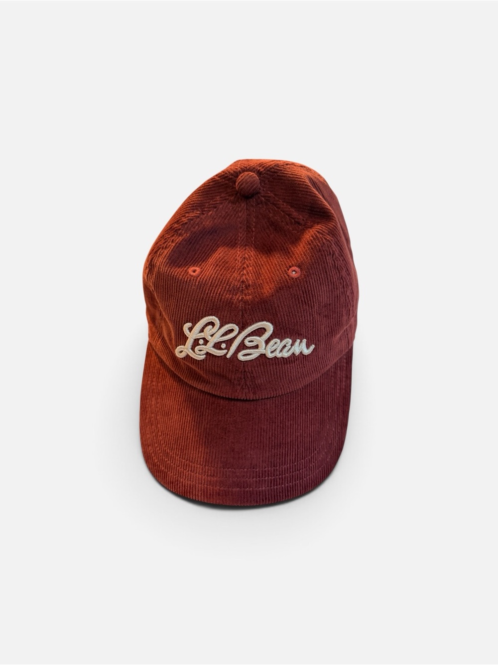 L.L. Bean x Todd Snyder Corduroy Cap in Deep Rust